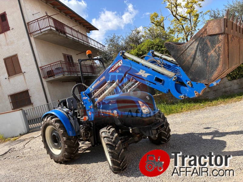 NEW HOLLAND TD4.80F CON CARICATORE ANGELONI ORE 700 !!!