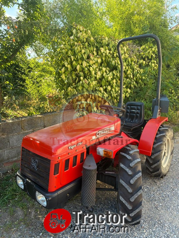 A. CARRARO TIGRE 3100 4X4 TRATTORE FRUTTETO USATO AGRICOLO